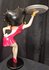 Betty Boop Red Dress Waitress 2 Ft High Betty Boop Serveerster - Polyresin Dekoratie Used 