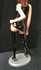 COLLECTION EROTISSIMO Figurine -SEXY LADY Dominique - Dominante dominique Handpainted Pinup Statue - Erotisch figurine