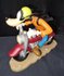Goofy on MotorBike - Walt Disney Goofy Motorbike 23cm Cartoon Comic Figurine Box