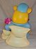 Sleeping Winnie the Pooh with Piglet Walt Disney Cartoon Comic Collectible Boxed