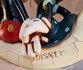 Mickey & Minnie in The Moon Walt Disney Cartoon Comic Collectible Cracked Painting big fig