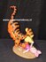 Tigger and Piglet Playing Retired Walt Disney Winnie Pooh Cartoon Comic  Used