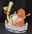 Disney Park Beauty and The Beast Lumiere Cogsworth Mrs Potts Cartoon Figurine