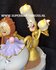 Disney Park Beauty and The Beast Lumiere Cogsworth Mrs Potts Cartoon Collectible 