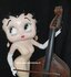 Betty Boop Musician on Bass
