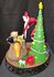 Disney Park Statue NBC  Jack Skellington Santa Theme Cartoon Comic Collectibles