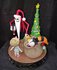 Disney Park Statue NBC  Jack Skellington Santa Theme Cartoon Comic Collectible in Box