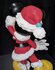 Disney Santa Mickey Mouse Christmas  with Ornament Enesco medium Figurine Boxed