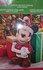 Disney Traditions Jim Shore Christmas Santa Greeter Mickey Mouse 42cm statue Boxed