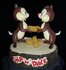 Chip And Dale med Figurine