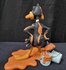Daffy Duck Painting go's wrong Warner Bros  20cm Cartoon Comic Collectible 