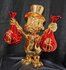 Scrooge Mc Duck with Money Bag Chromed Replica Pop Art Cartoon Sculpture 