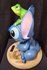 Disney Master Craft Beast Kingdom Stitch with Frog Statue 33cm High 