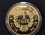 Walt Disney Emil Erpel 1818 Coin 1 Taler Entenhausen 2001 Rare to Find displaybox