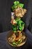 Scrooge Mc Duck Green Gold Replica Pop Art Cartoon Sculpture 34cm with silver bar