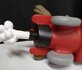wile e coyote in rocket car statue