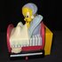 Tweety in Bath Cartoon Comic Warner Bros Avenue of the Stars Money Box Used figurine