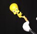 Sylvester Catching Tweety in the Air Warner Bros Looney Tunes resin Used Figurine Limitiert