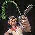 Popeye Eating Spinach Retired 1999 Cartoon Comic Resin Sculpture Used