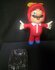 Mario Galaxy Flying with propeller Pvc Toy supermariobross Action Fig 22cm