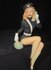 Babbling Betty The Girl Next Door Parastone Betty telefoniste Handpainted Pinup Figur