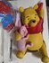 Winnie the Pooh with Piglet on umbrella Disney Cartoon Comic Retired 