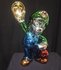 Mario with Gold Coin Pop Art Chromed Replica Sculpture 