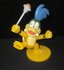 Larry koopa Troop Pvc Action Figure 10cm Bowser Koopalings Super Mario Merchandise on base