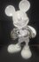 Mickey with Heart Love White 80cm Pop Art Culture Bicolor Cartoon Comic Big Fig Statue