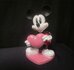 Mickey Mouse Valentine Cartoon Comic Disney Home Original Sculpture Boxed
