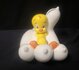 Tweety on Hand Coin Bank Spaarpot Warner Bros Vintage 