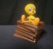 Tweety on Stones Sitting Coin Bank Spaarpot Warner Bros Vintage 