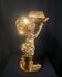 Scrooge Mc Duck Happy Holding Gold Bar Gold Replica Pop Art Sculpture 