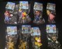 Super Mario Keychain Set of 8 pieces Schlüsselanhänger Porte-clé