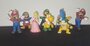 Super Mario Set of 8 pieces Pvc Action Figures