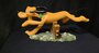Pluto Running Walt Disney Cartoon Comic Sculpture Used 