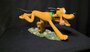 Pluto Running Walt Disney Cartoon Comic Sculpture Used Box