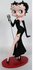 Betty Boop Classic Singer Black Glitter New - Betty Boop Black Glitter Dekoratiebeeldje