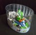 Yoshi Pull Back Kart Figurine  -  Pvc Pull back cart 12 x 9 cm groot