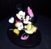 Mickey en Minnie Walking small 12 cm groot decoratiebeeldje - Mickey & Minnie wandelen Boxed